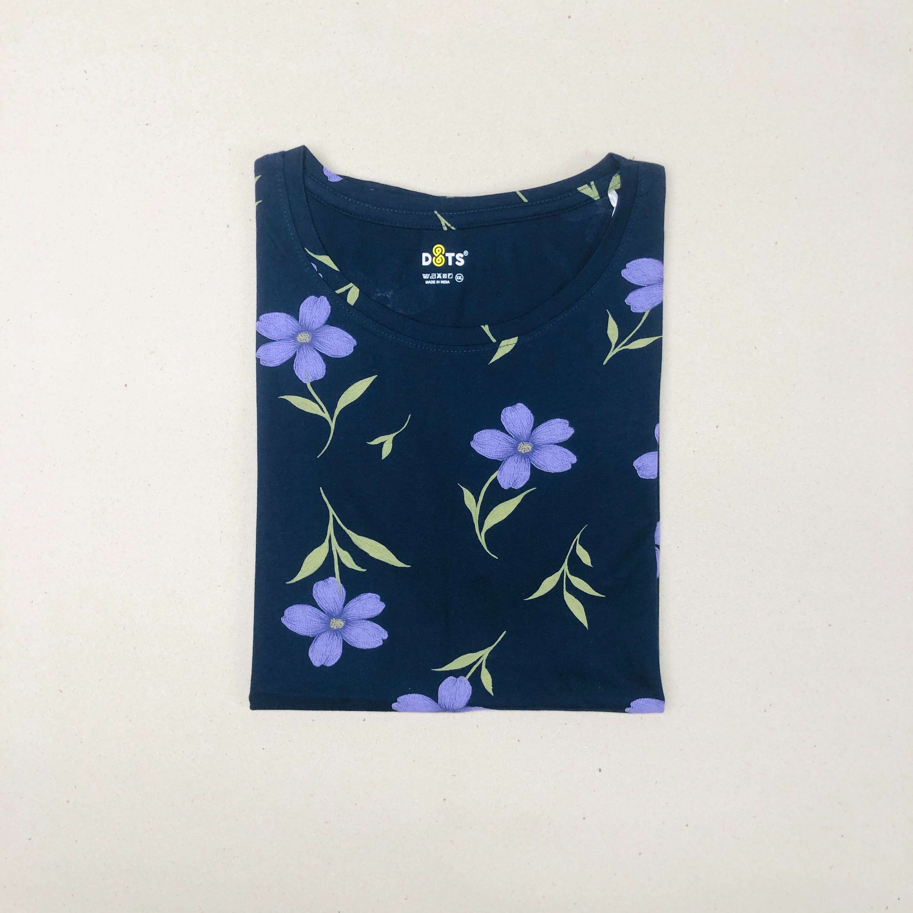 Dots Ladies Printed T-Shirt