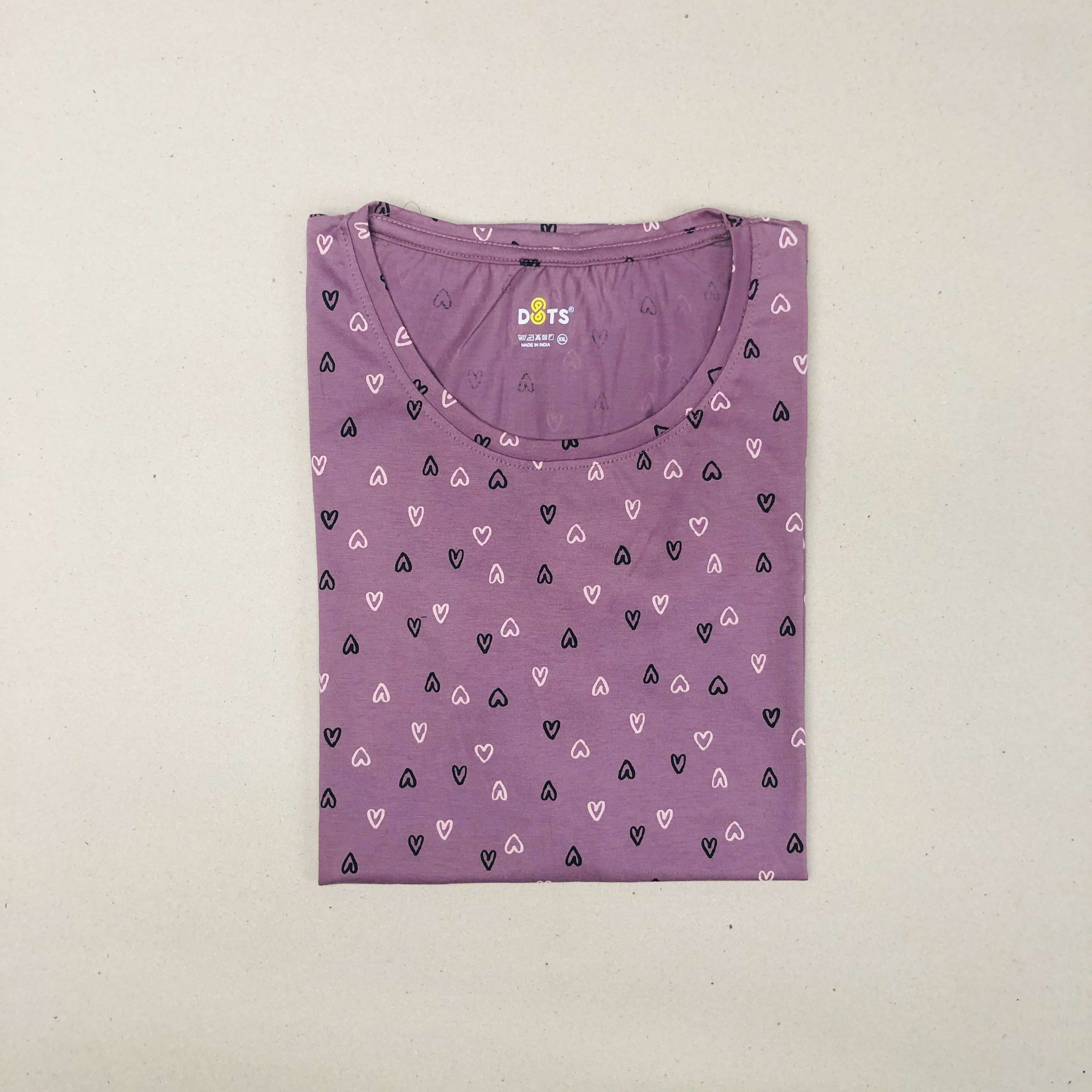 Dots Ladies Printed T-Shirt