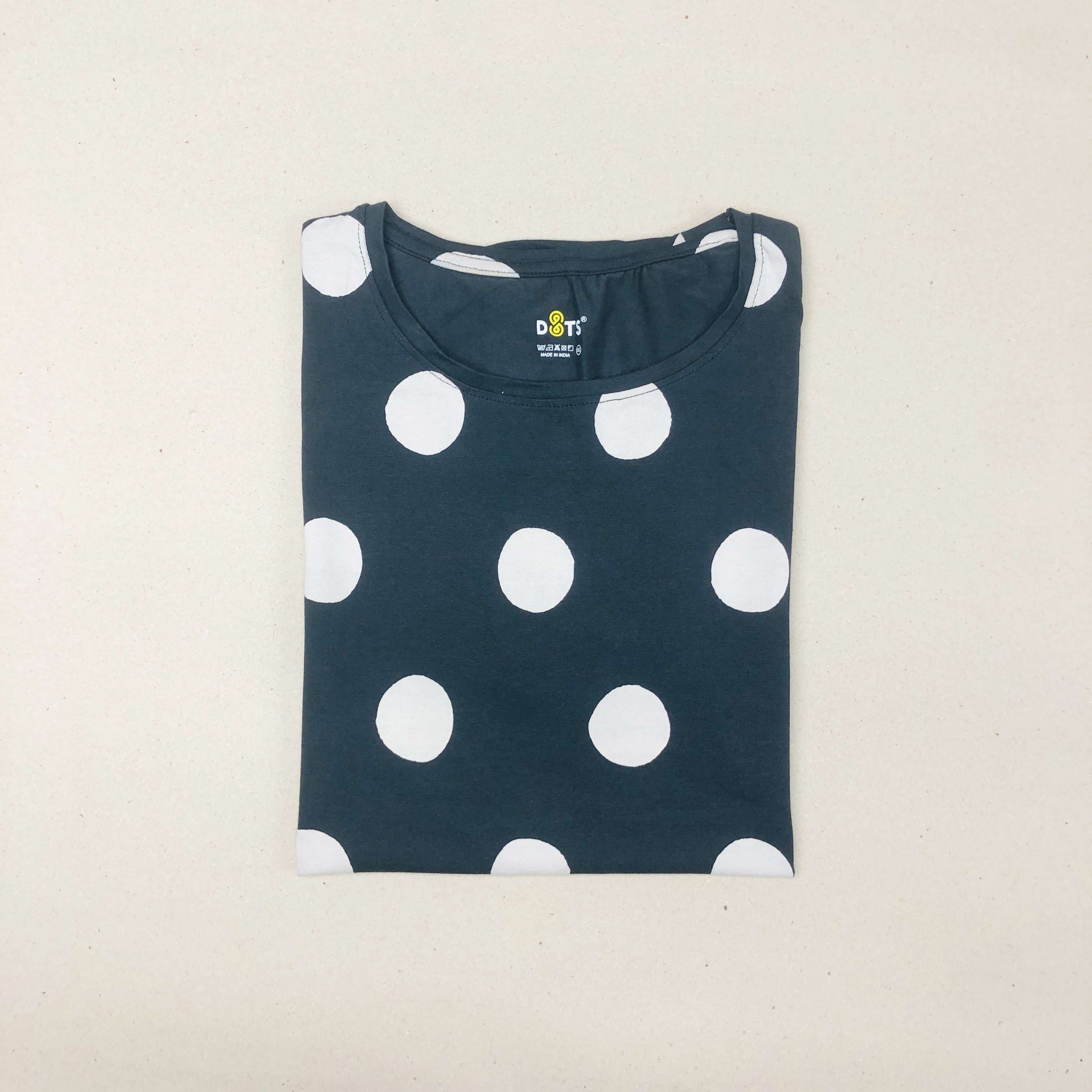 Dots Ladies Printed T-Shirt