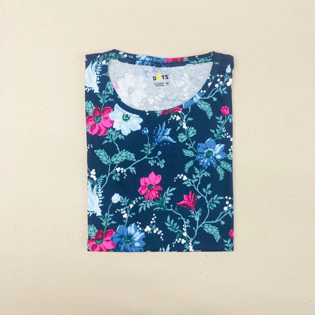 Dots Ladies Printed T-Shirt