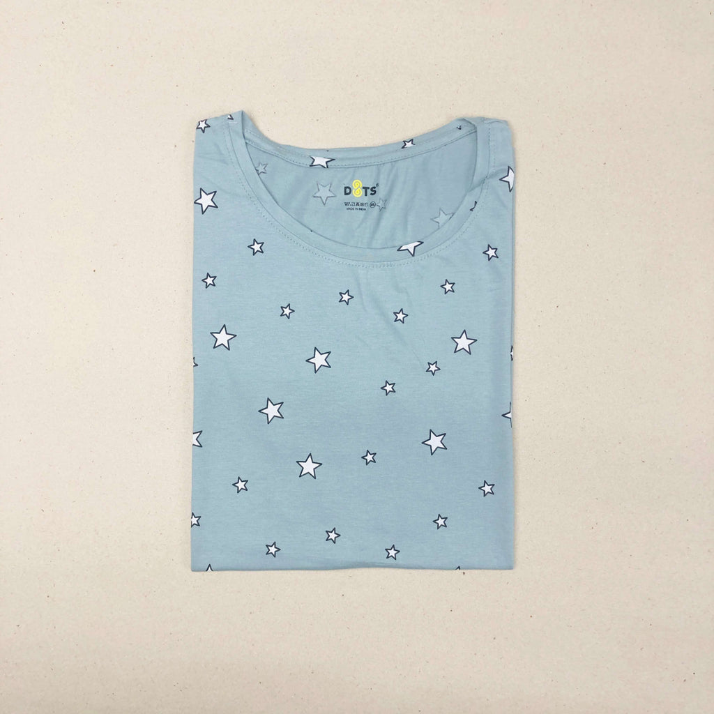 Dots Ladies Printed T-Shirt