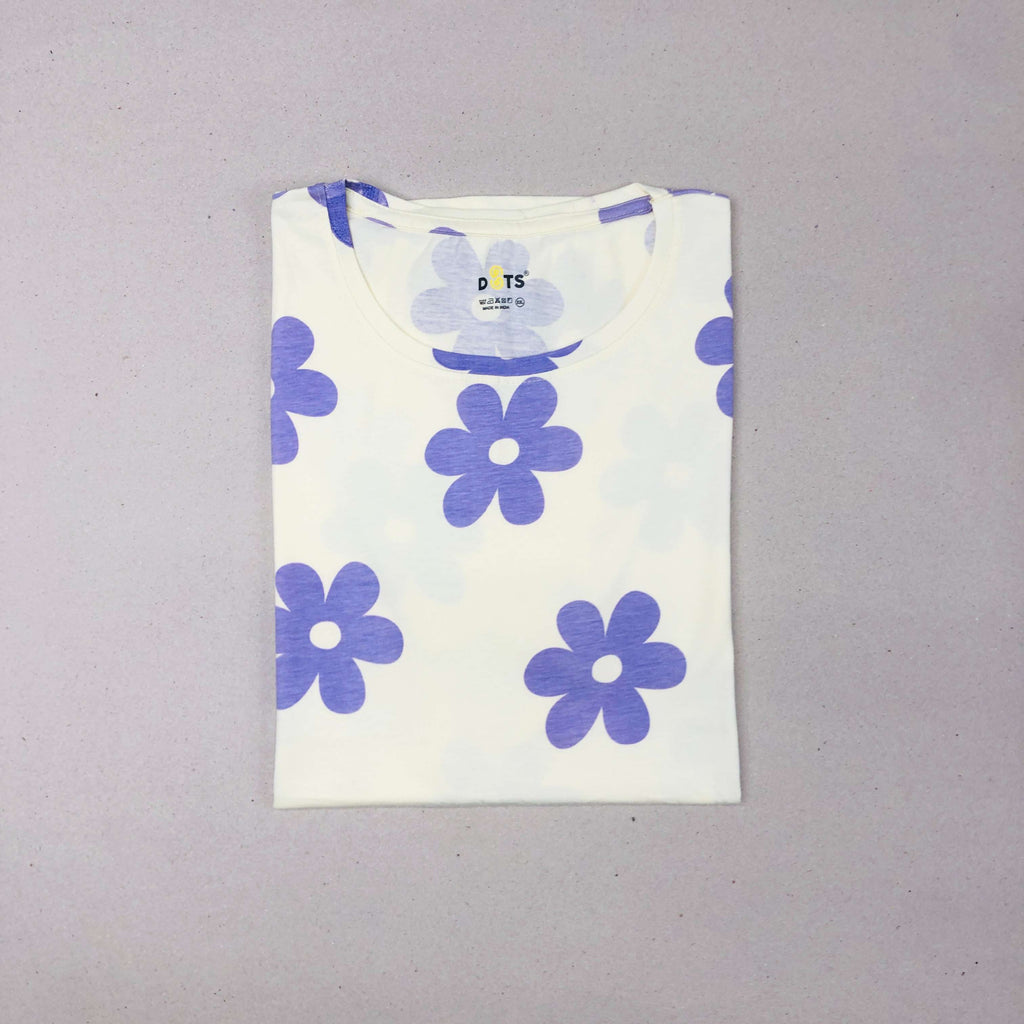 Dots Ladies Printed T-Shirt