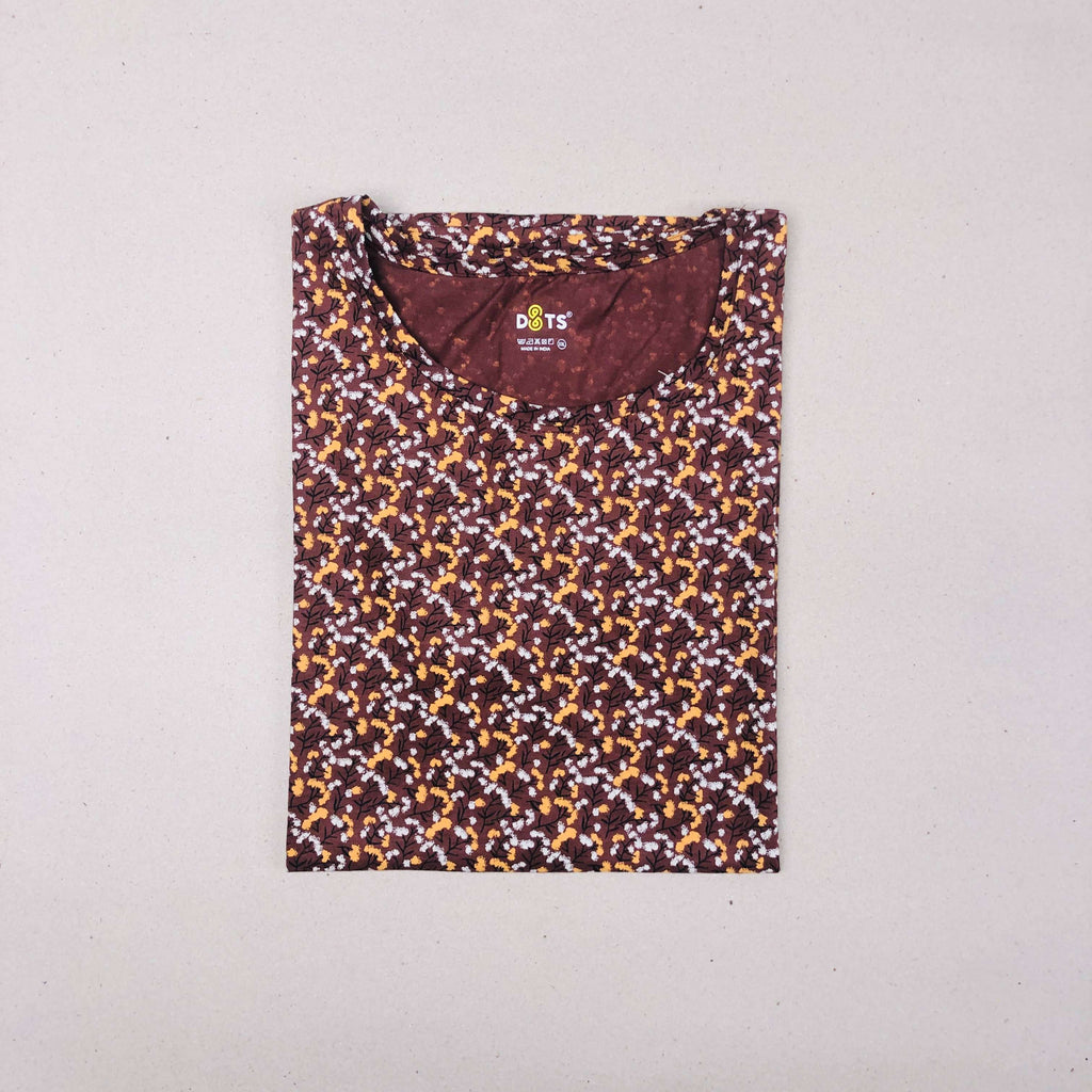 Dots Ladies Printed T-Shirt