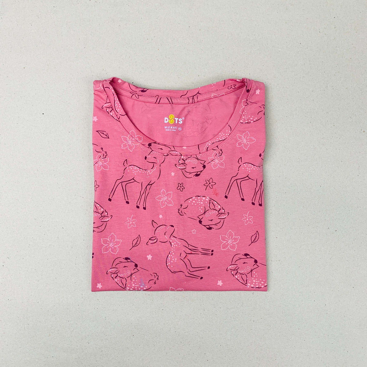 Dots Ladies Printed T-Shirt