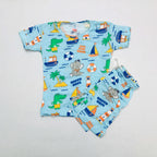 Kids Printed Shorts Set