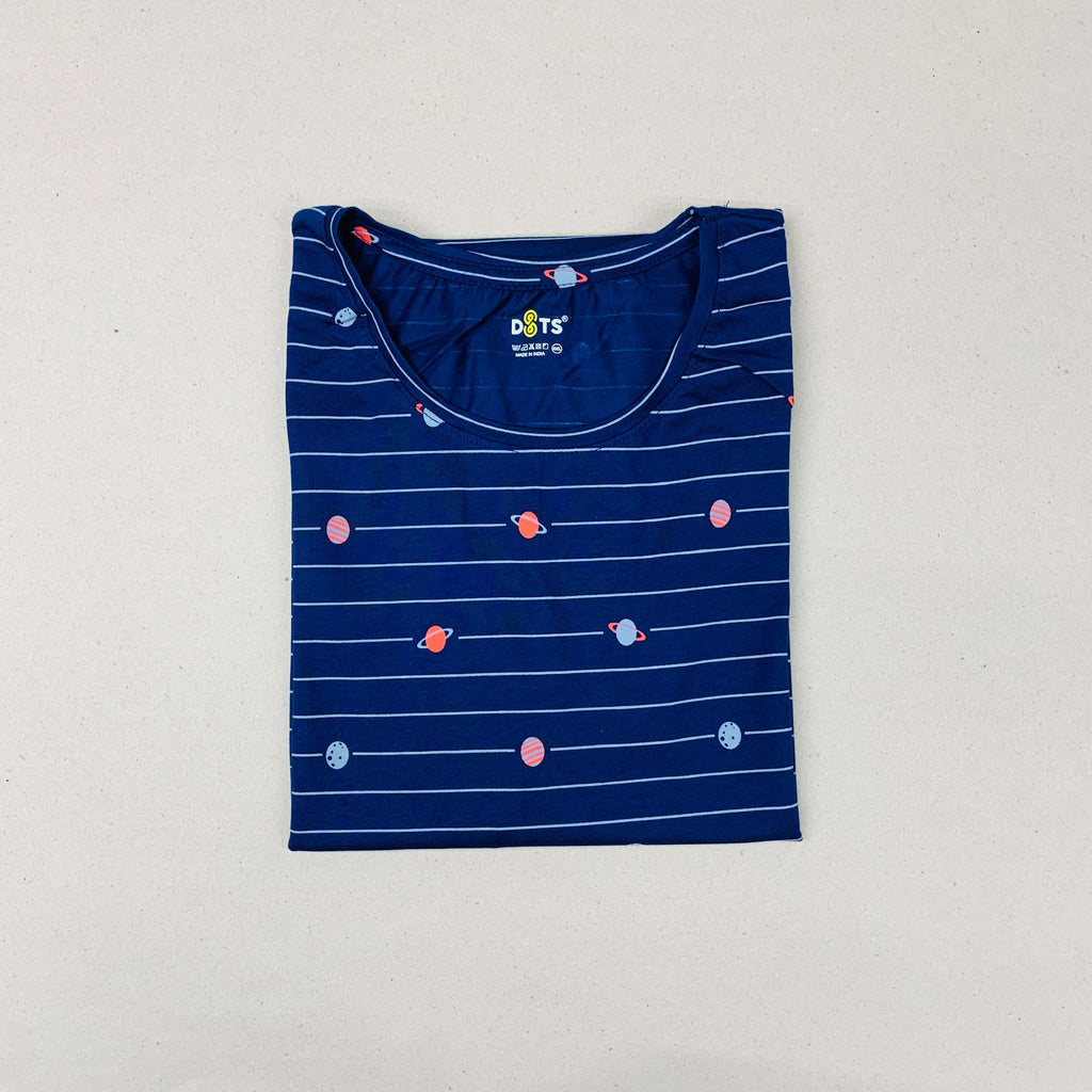 Dots Ladies Printed T-Shirt