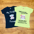 Sweet Girl T-Shirt Combo Pack of 2