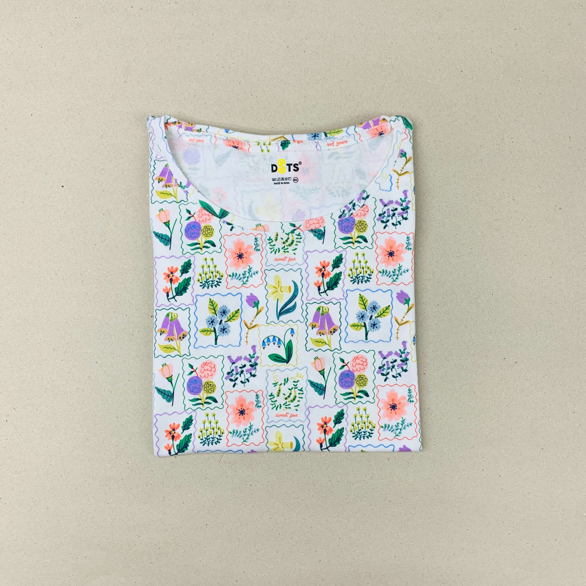 Dots Ladies Printed T-Shirt
