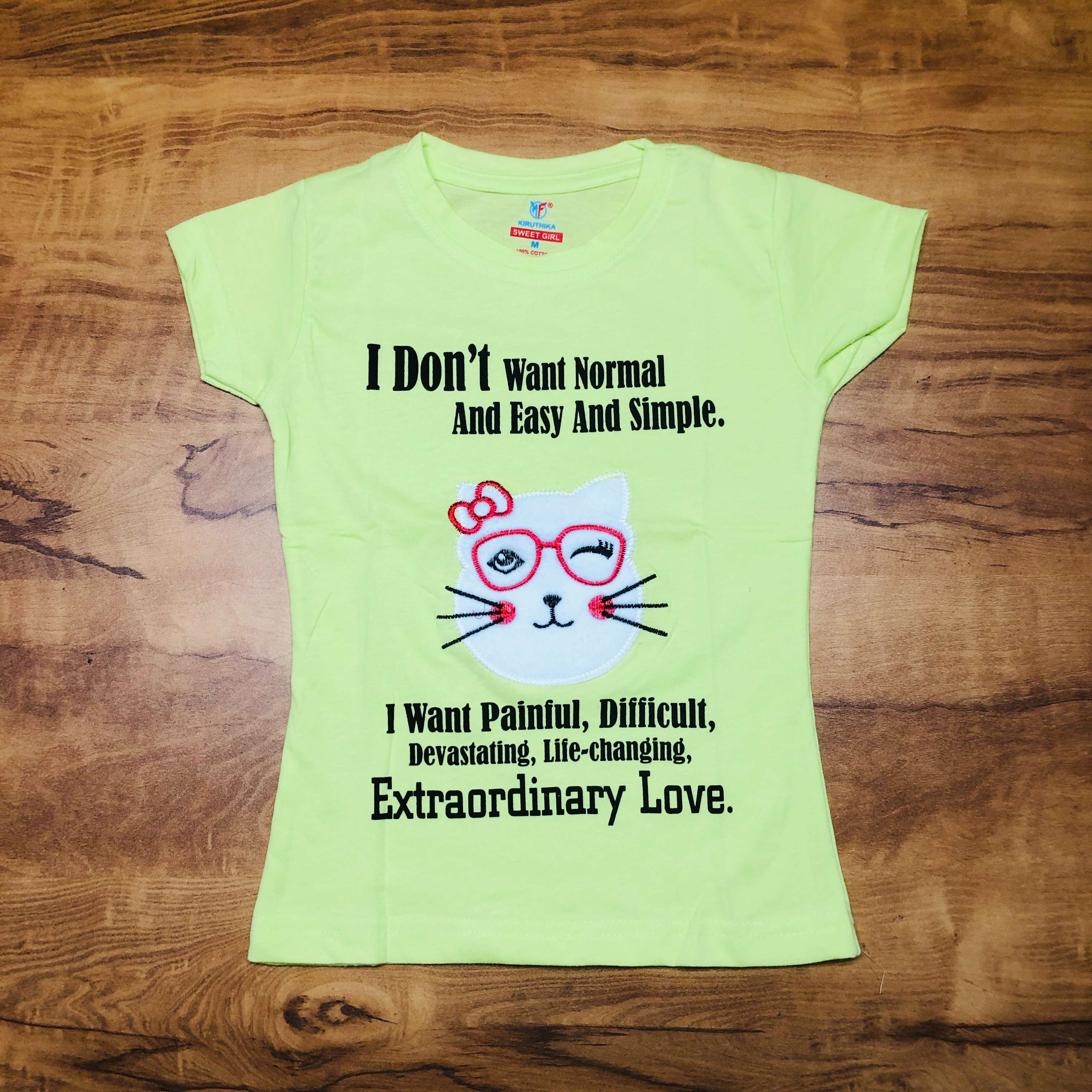 Sweet Girl T-Shirt Combo Pack of 2