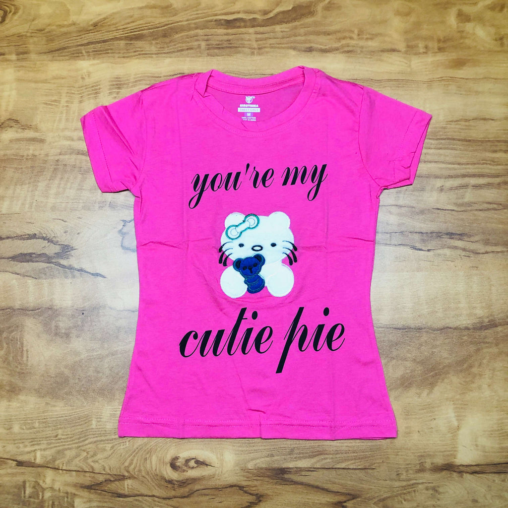Sweet Girl T-Shirt Combo Pack of 2