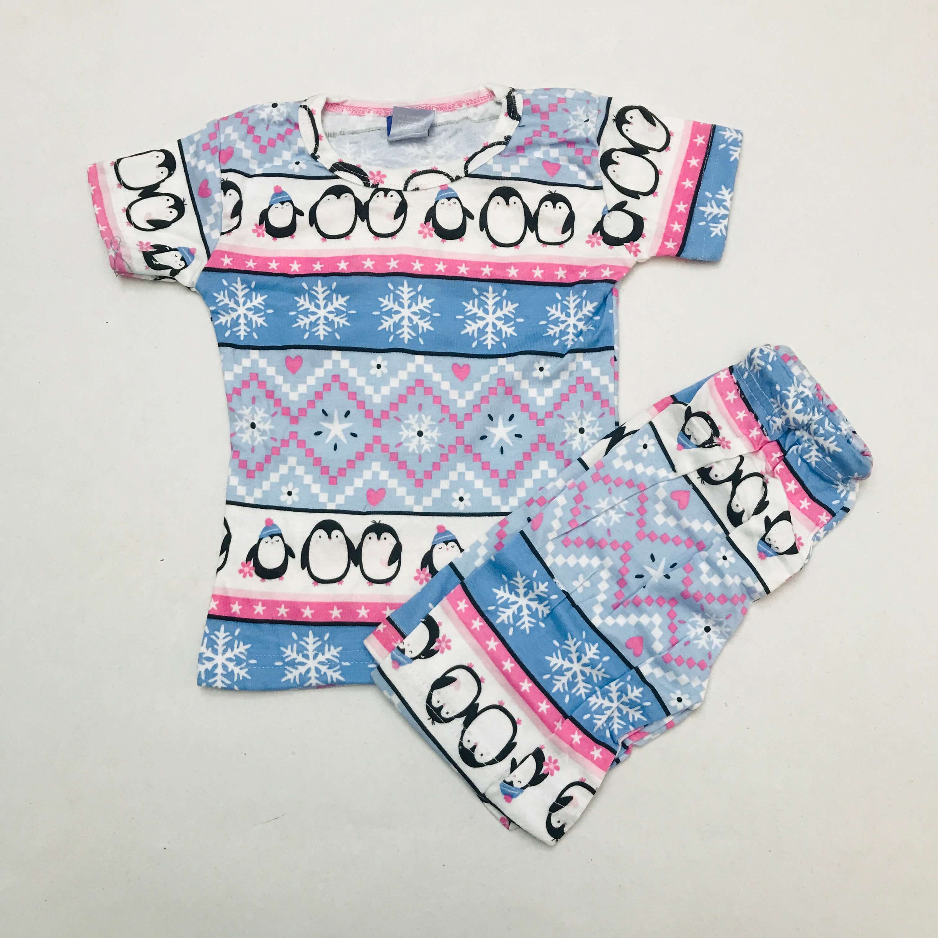 Kids Printed Shorts Set