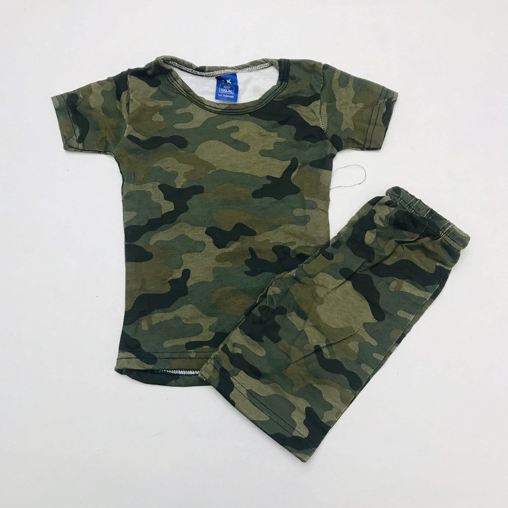 Kids Printed Shorts Set