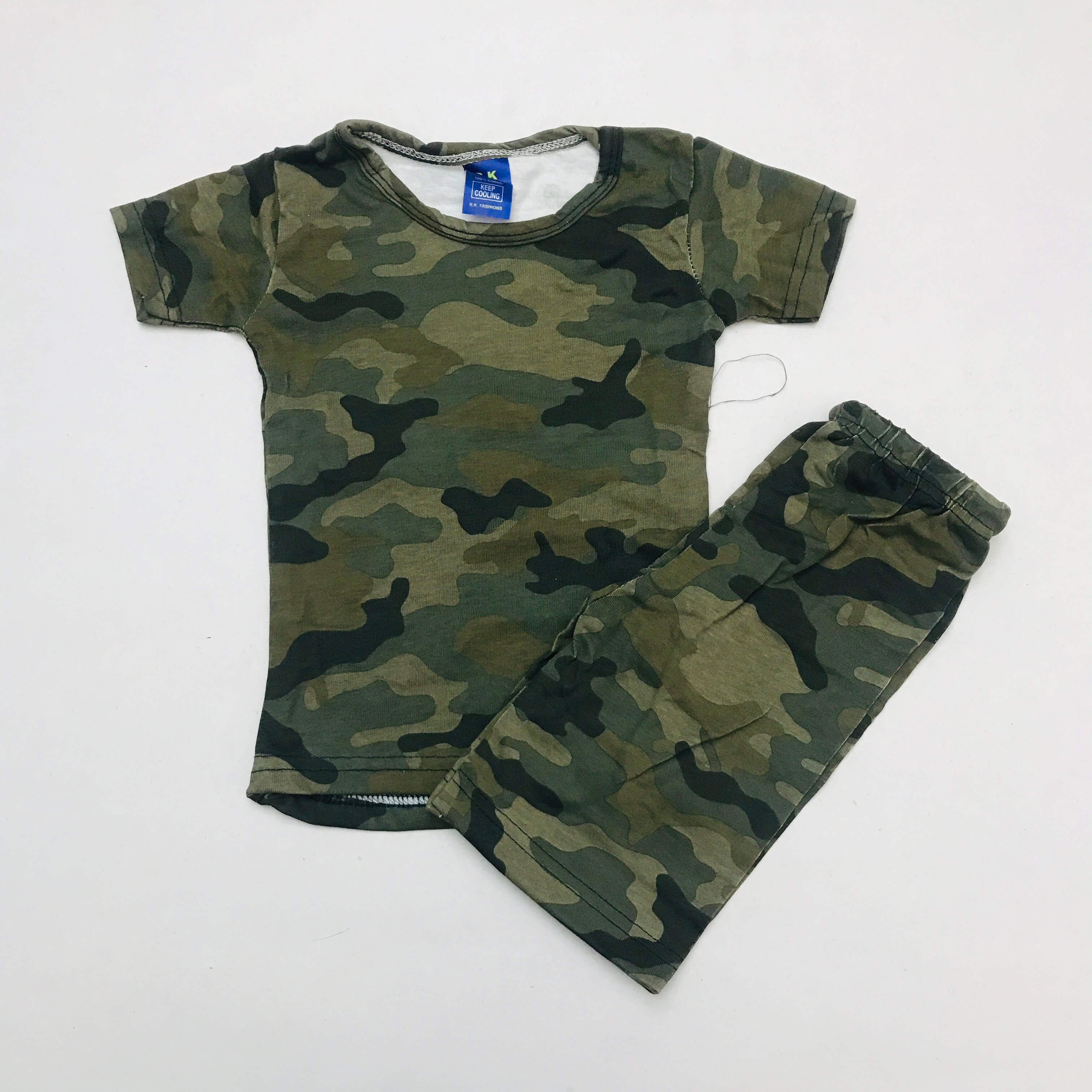 Kids Printed Shorts Set
