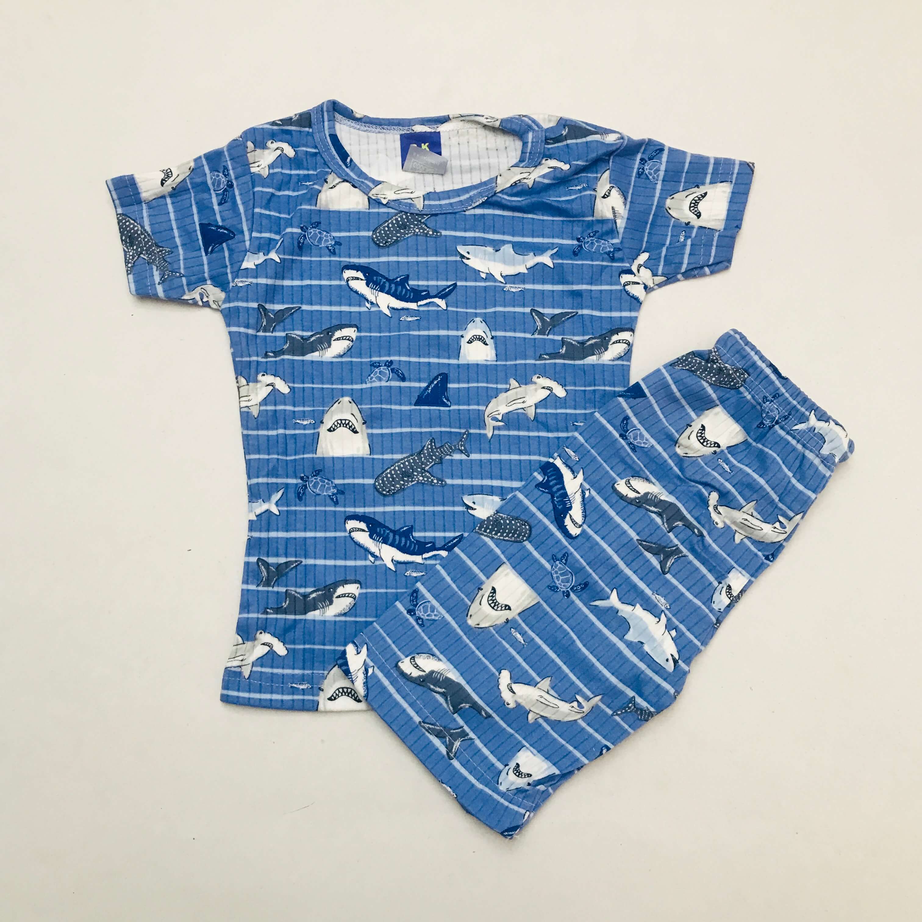 Kids Printed Shorts Set