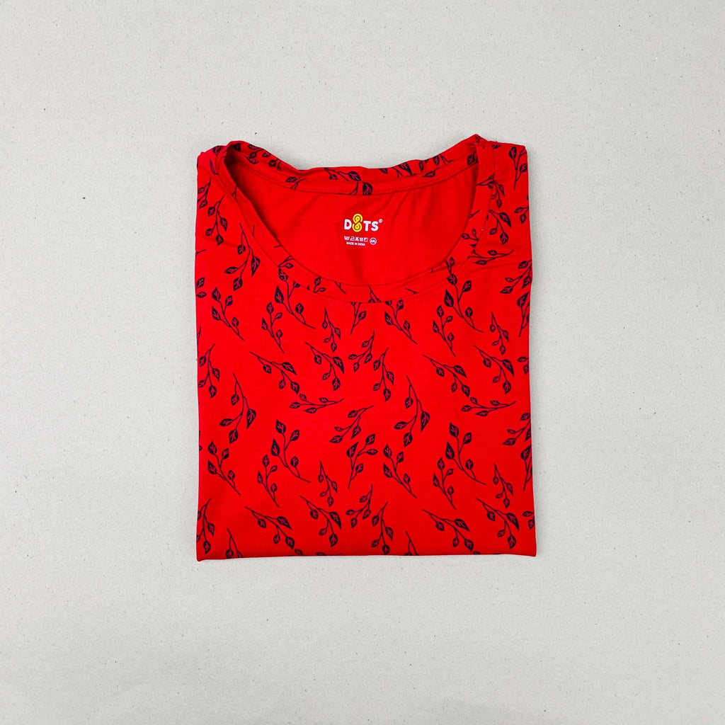 Dots Ladies Printed T-Shirt