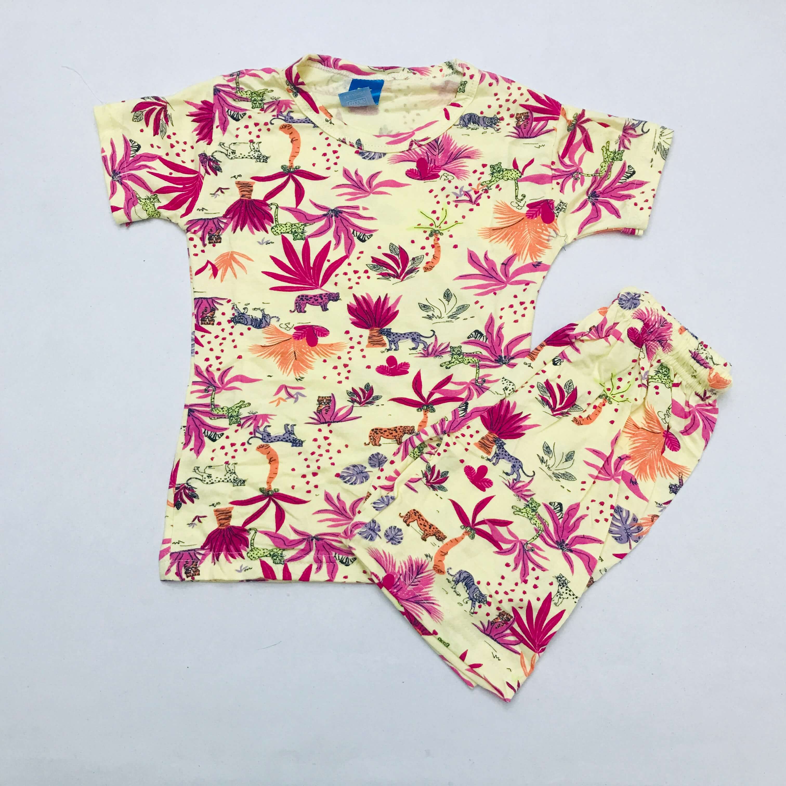 Kids Printed Shorts Set