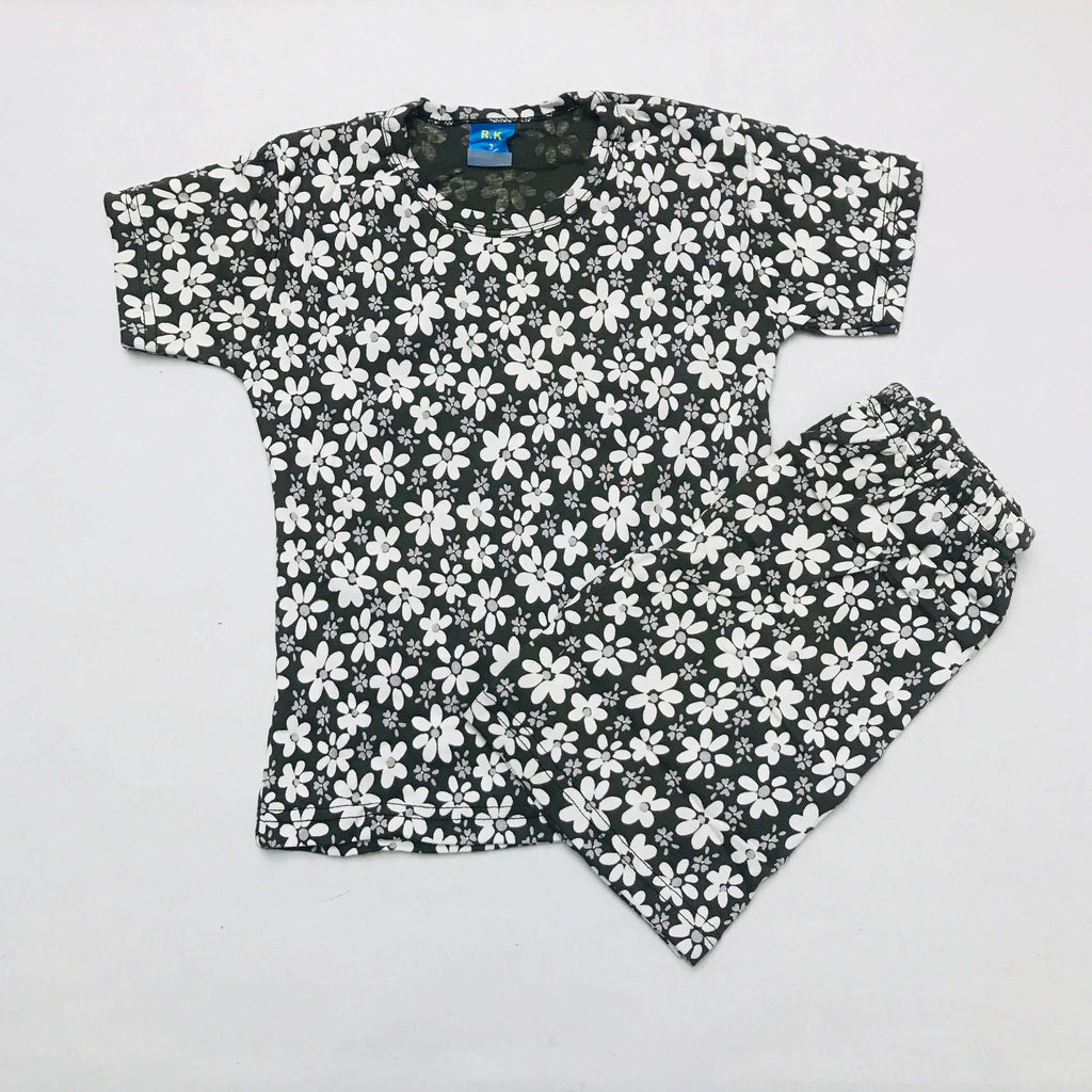 Kids Printed Shorts Set