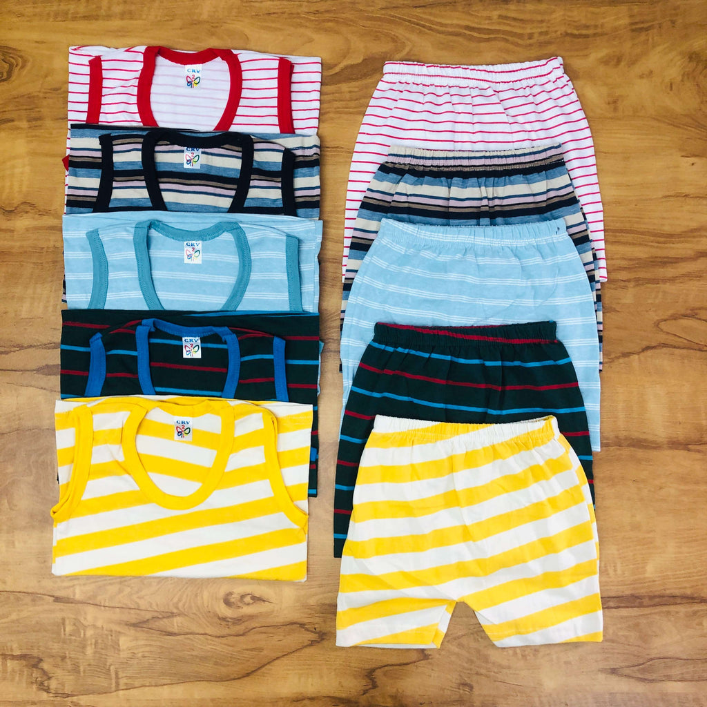 Sleeve Less Nikker Set Combo Pack of 5