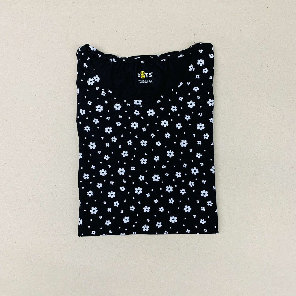 Dots Ladies Printed T-Shirt