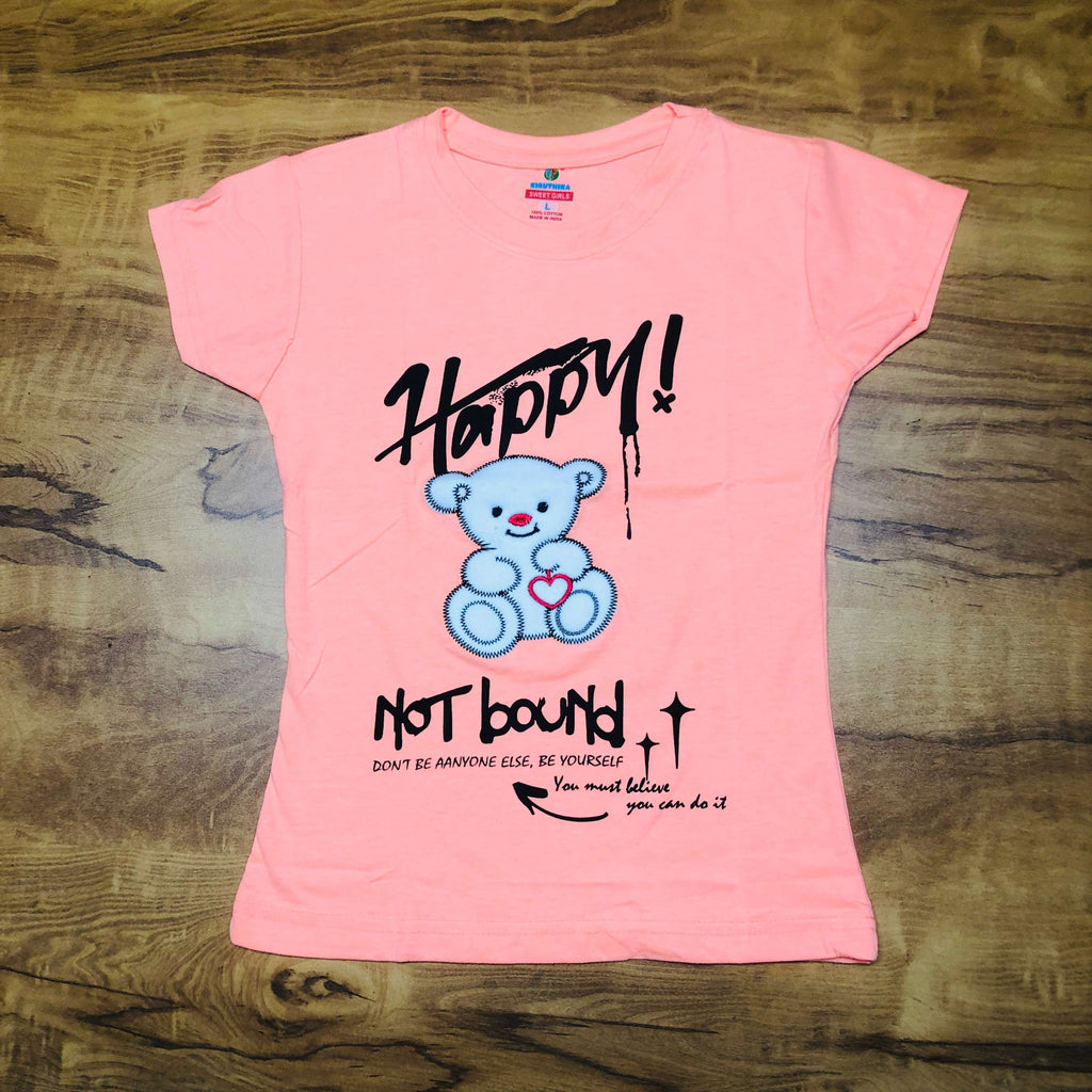 Sweet Girl T-Shirt Combo Pack of 2