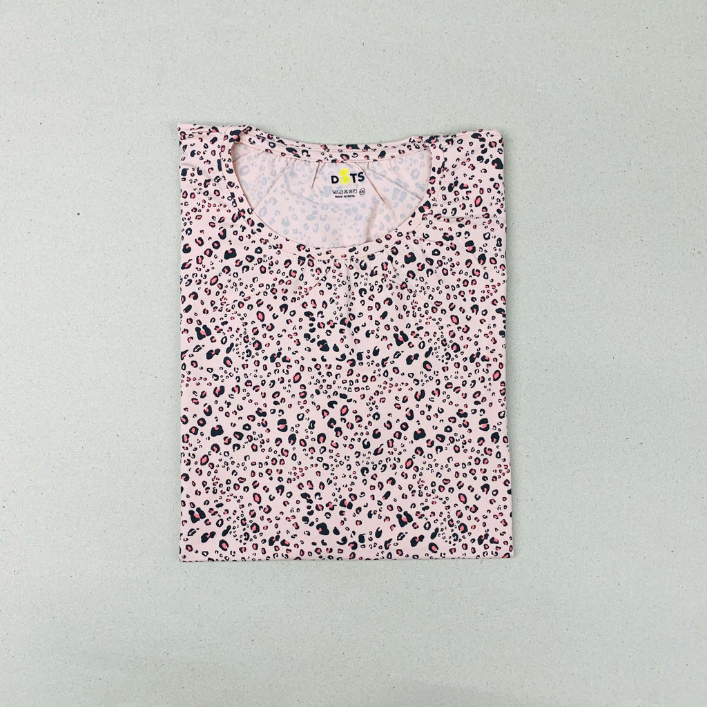 Dots Ladies Printed T-Shirt