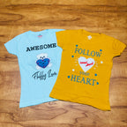 Sweet Girl T-Shirt Combo Pack of 2