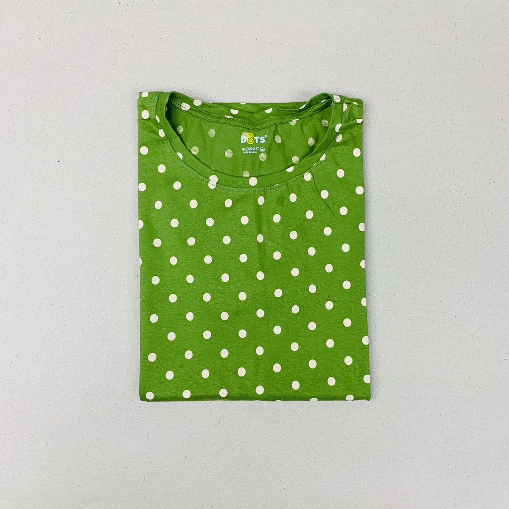 Dots Ladies Printed T-Shirt