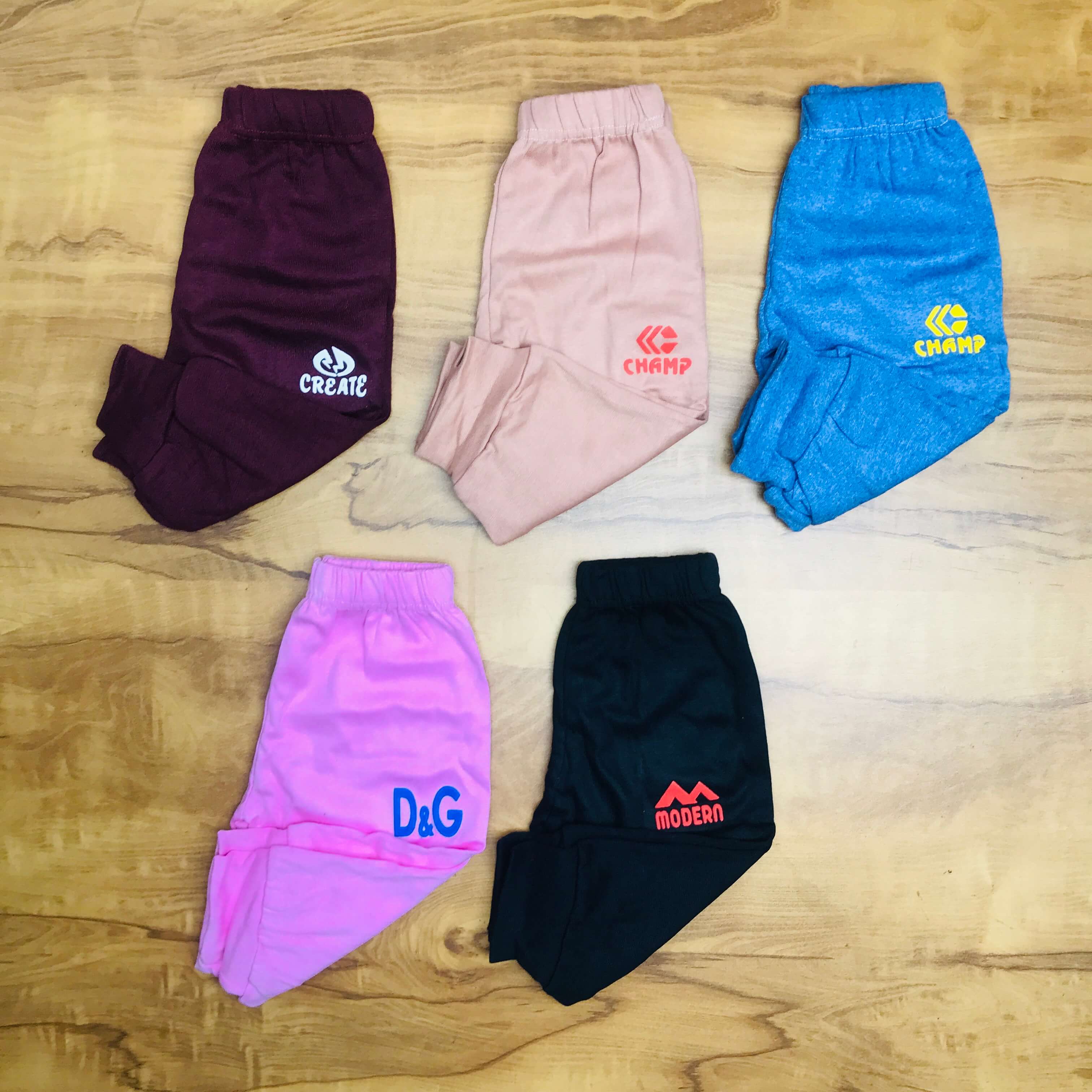 Rib Pant Combo Pack Of 5