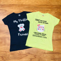 Sweet Girl T-Shirt Combo Pack of 2