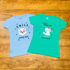 Sweet Girl T-Shirt Combo Pack of 2