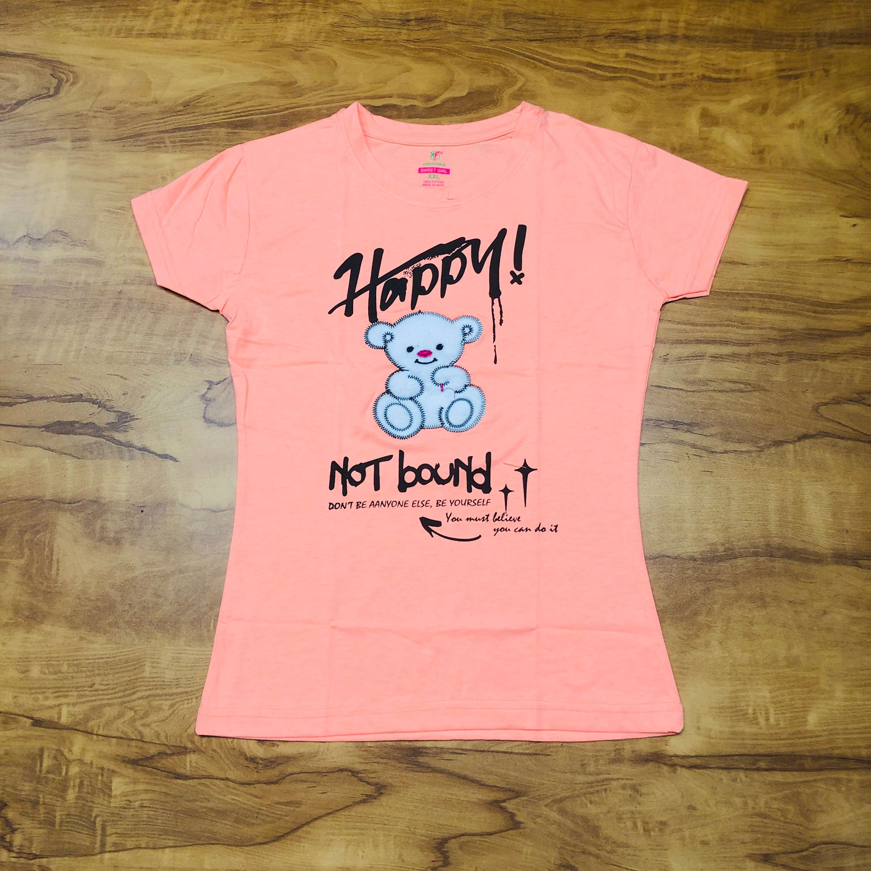 Sweet Girl T-Shirt Combo Pack of 2