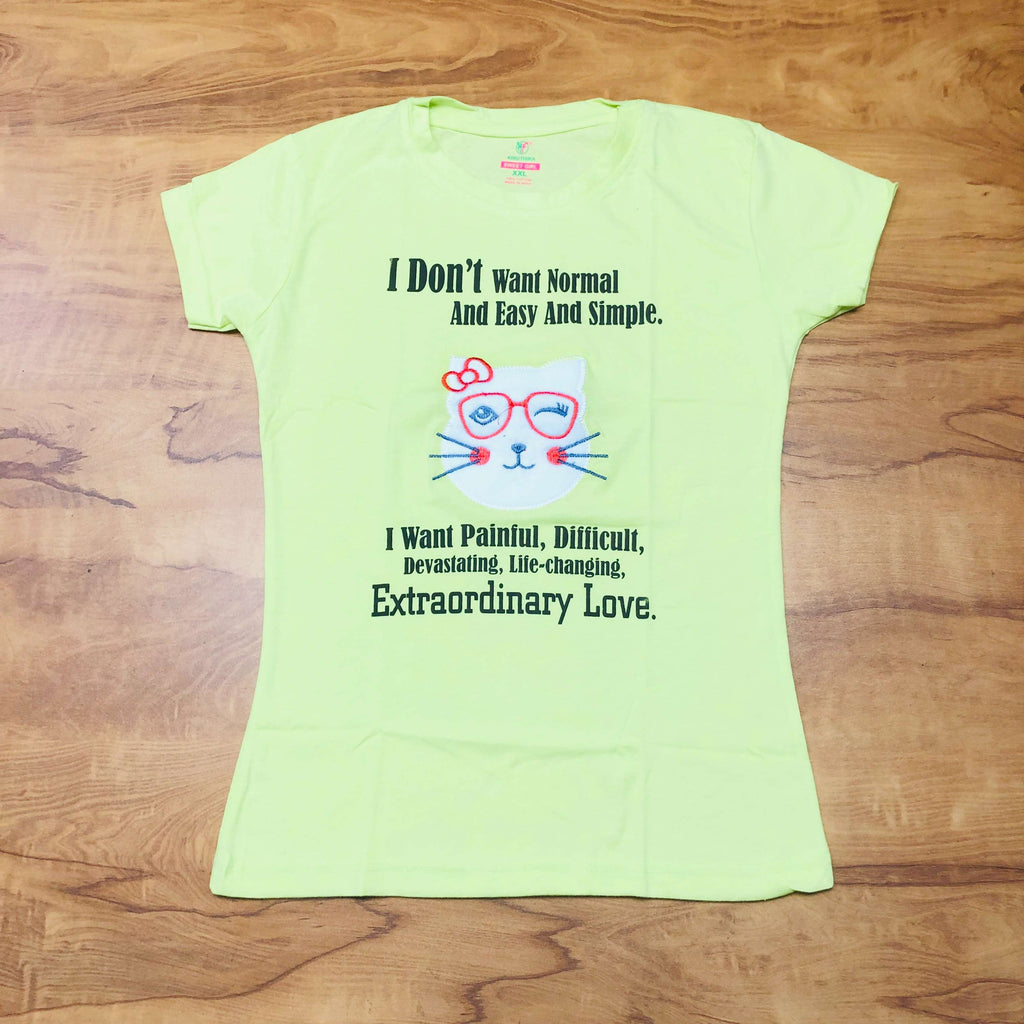 Sweet Girl T-Shirt Combo Pack of 2