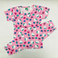 Cartoon Cuddles printed Pant Set