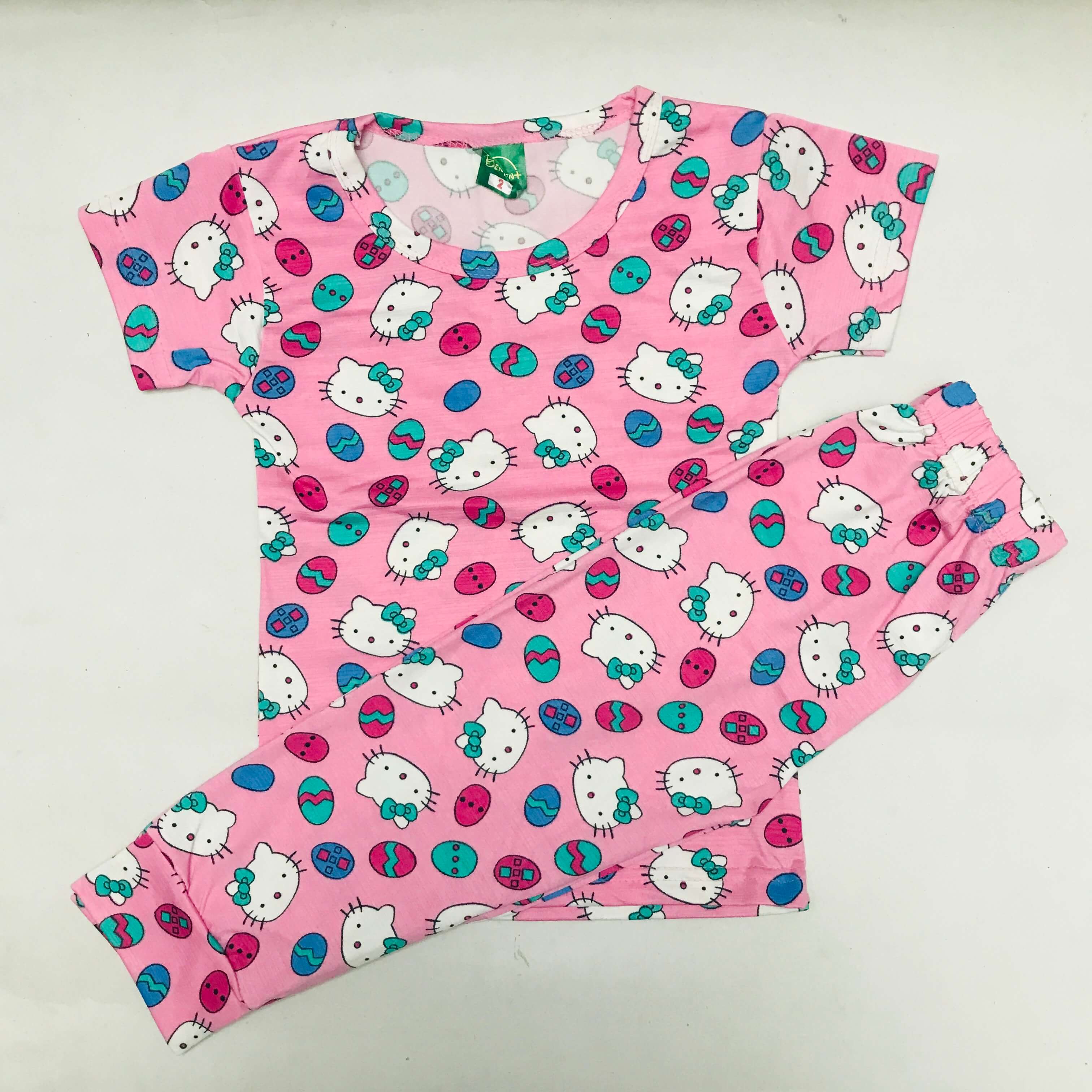 Cartoon Cuddles printed Pant Set