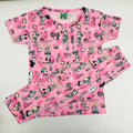Cartoon Cuddles printed Pant Set