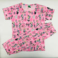 Cartoon Cuddles printed Pant Set