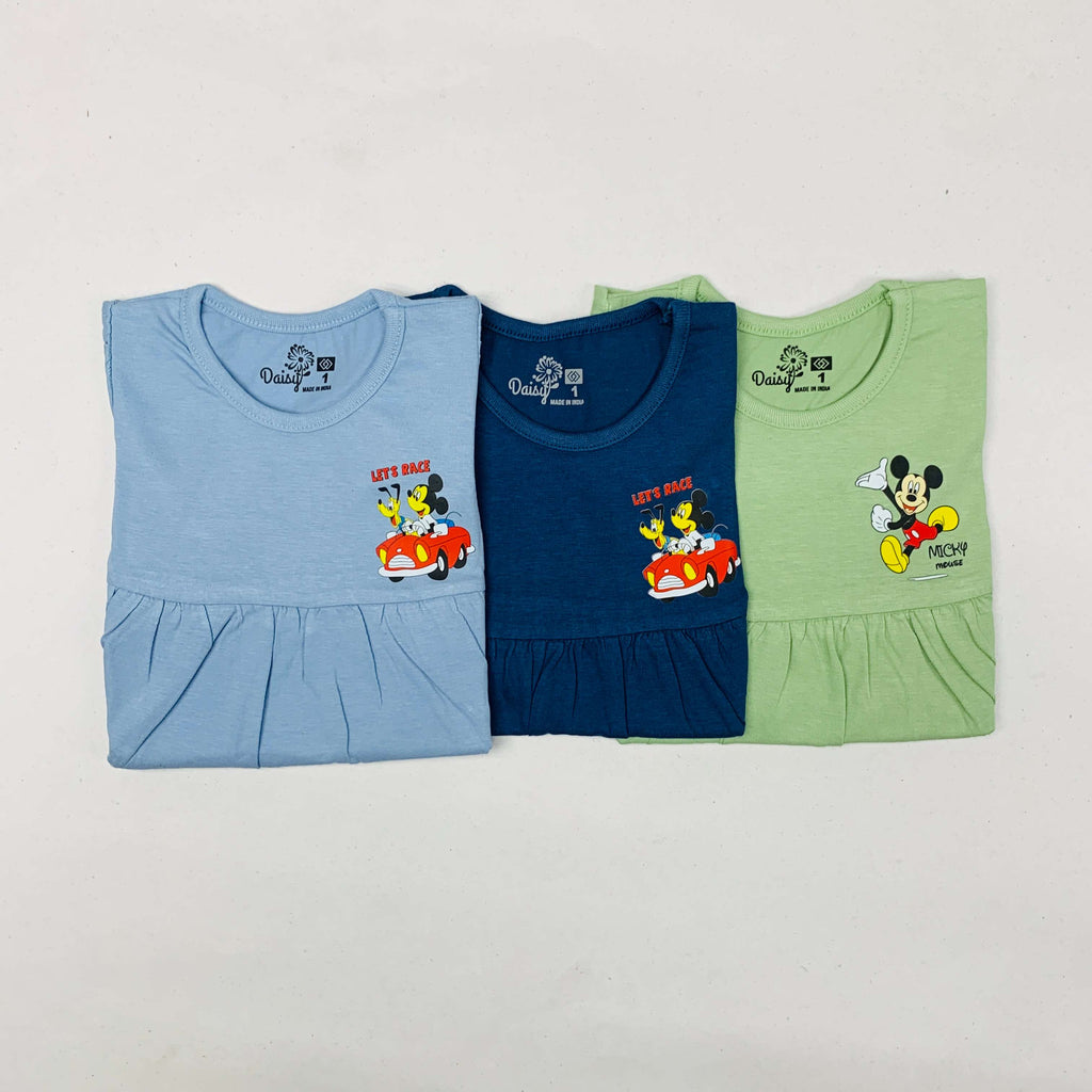 Daisy Frock Combo Pack Of 3