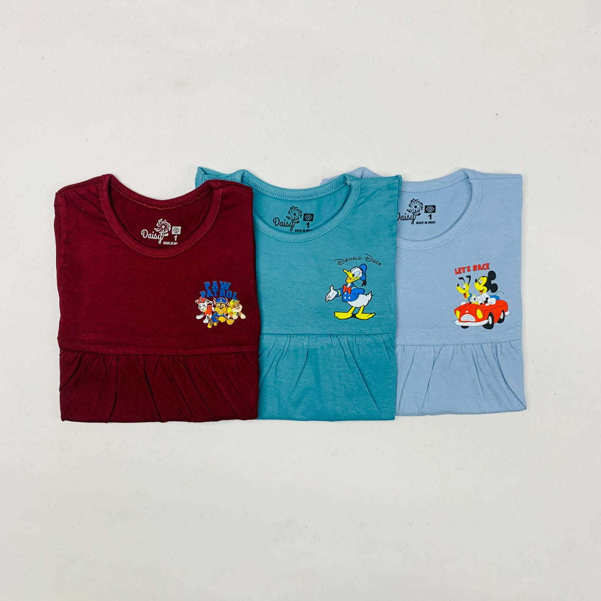 Daisy Frock Combo Pack Of 3