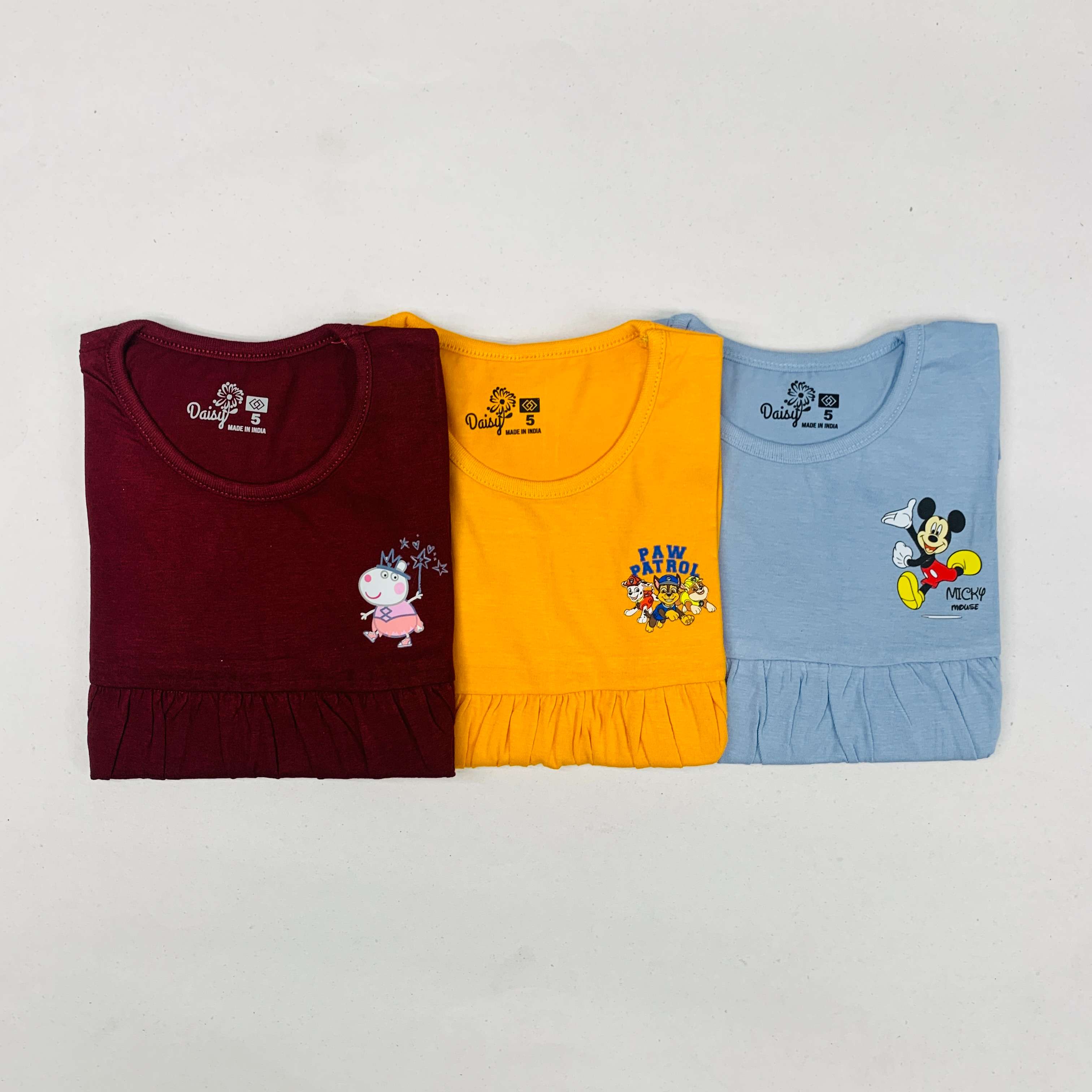 Daisy Frock Combo Pack Of 3
