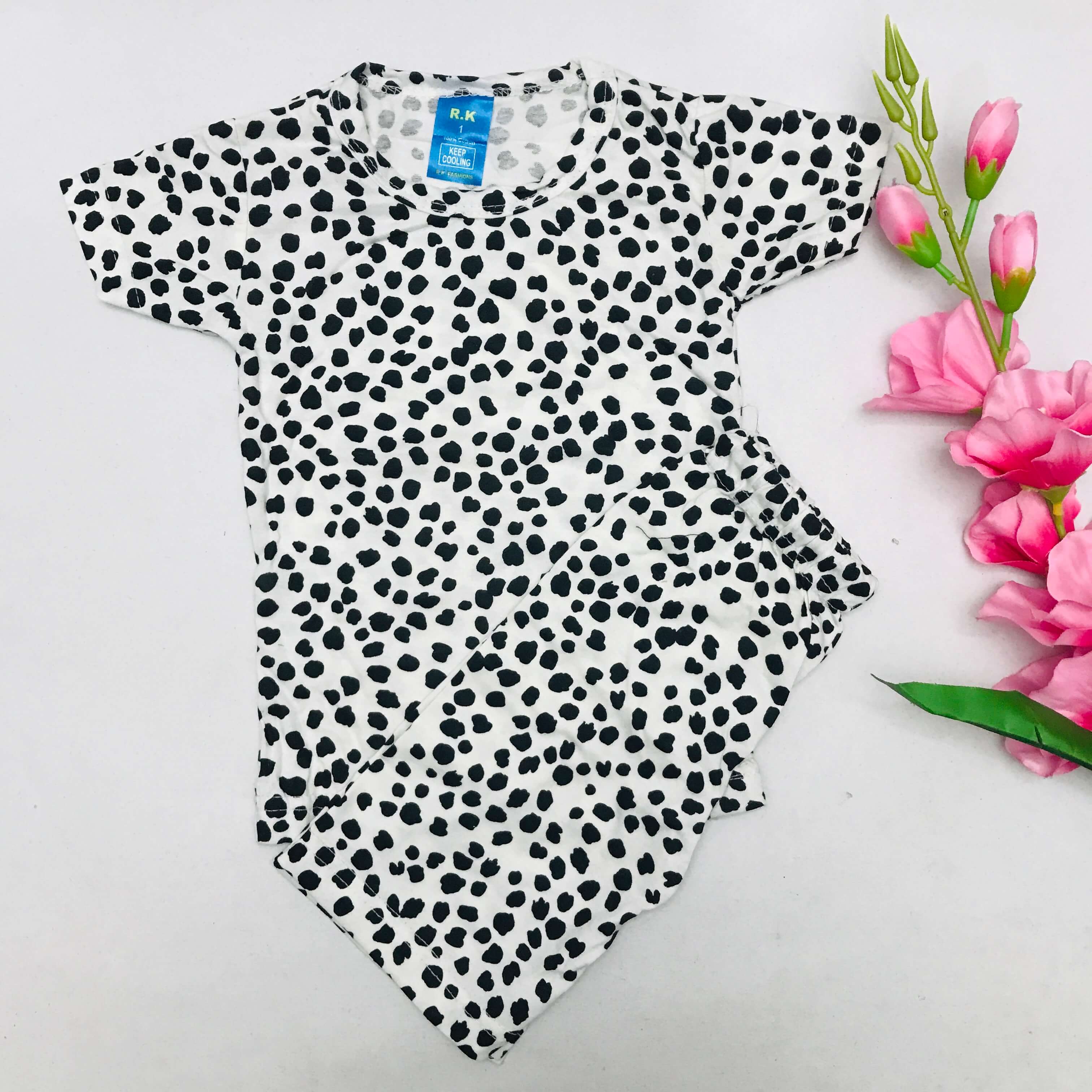 Kids Printed Shorts Set