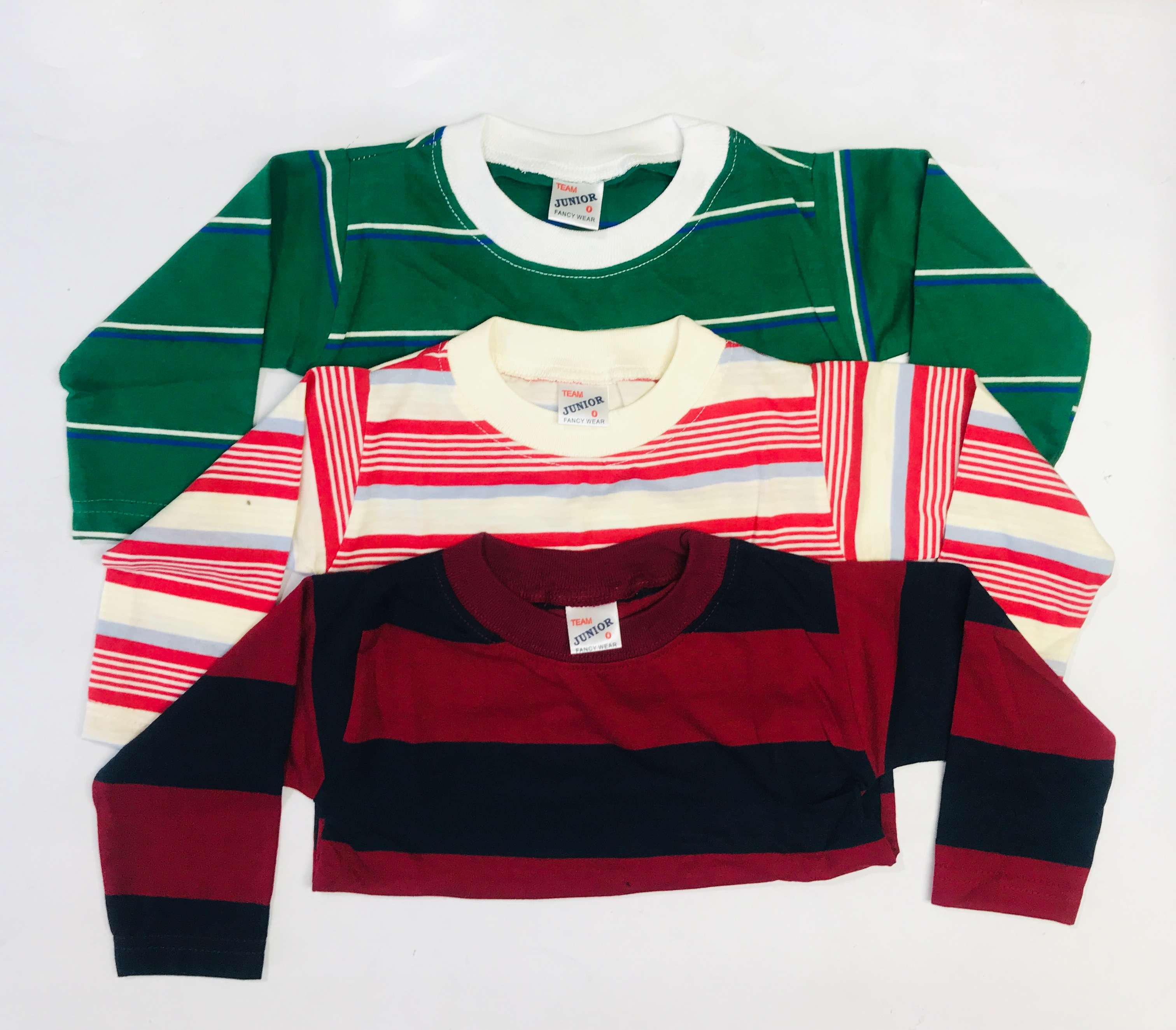 Kids Full Sleeve T-Shirt Combo Pack Of 3