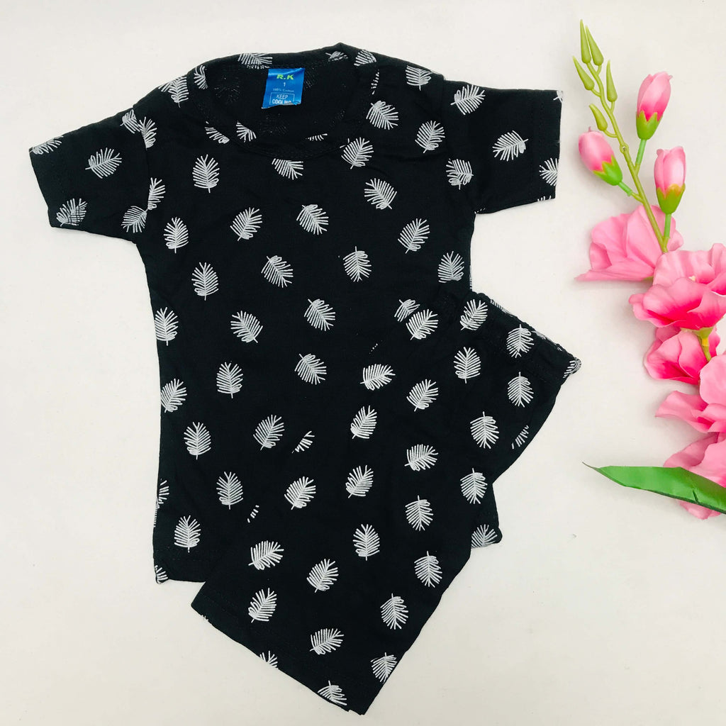Kids Printed Shorts Set