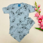 Kids Printed Shorts Set