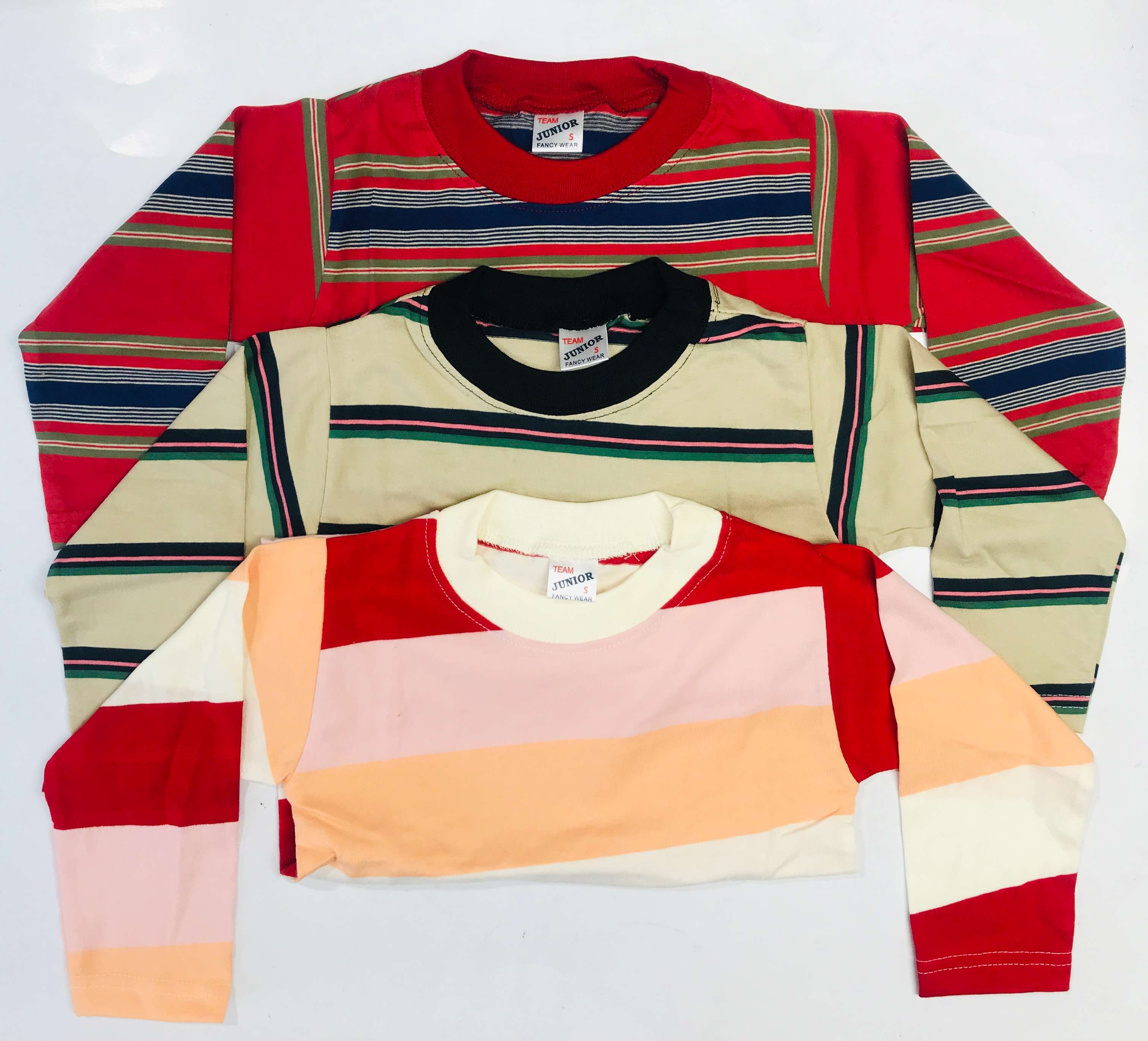 Kids Full Sleeve T-Shirt Combo Pack Of 3