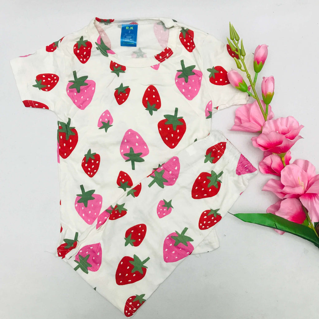 Kids Printed Shorts Set