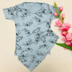 Kids Printed Shorts Set