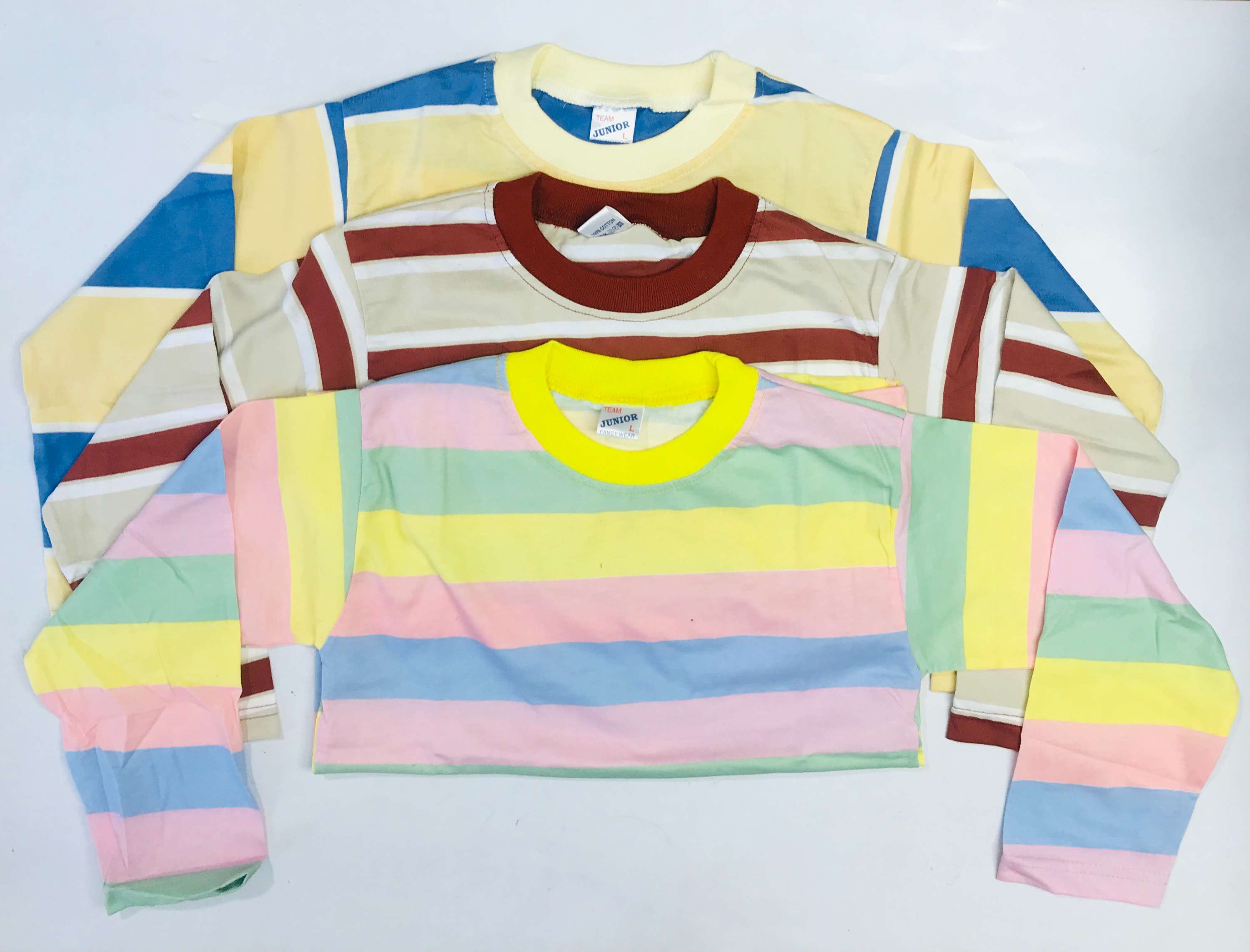 Kids Full Sleeve T-Shirt Combo Pack Of 3