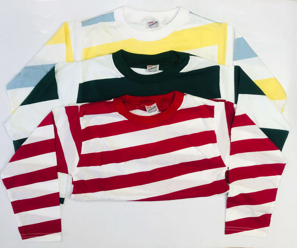 Kids Full Sleeve T-Shirt Combo Pack Of 3