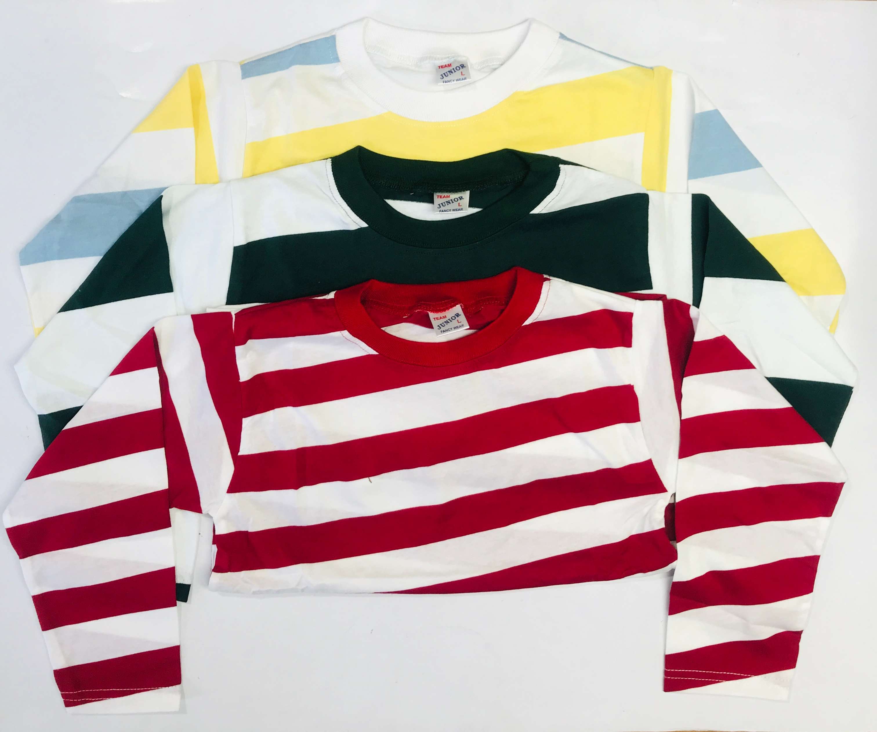 Kids Full Sleeve T-Shirt Combo Pack Of 3