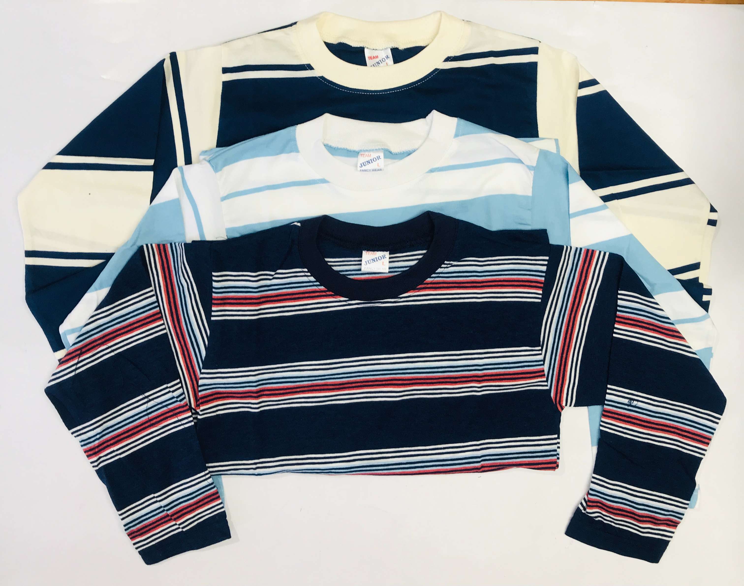 Kids Full Sleeve T-Shirt Combo Pack Of 3